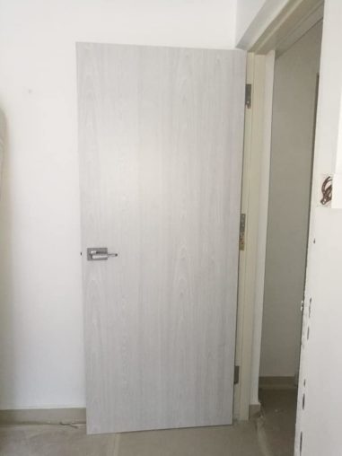 White Wood Designer HDB Bedroom Door (Water and Scratch ... (381 x 508 Pixel)